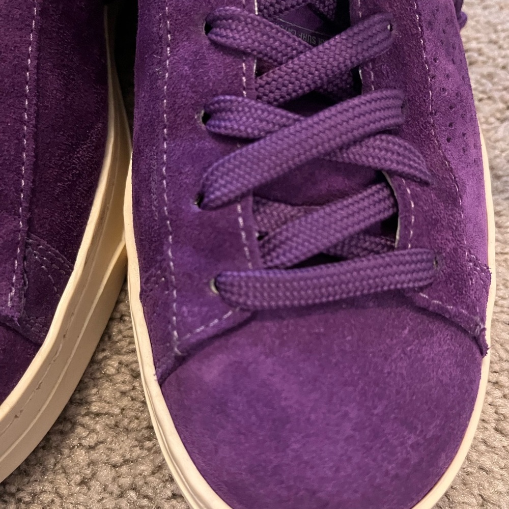 🆕 P448 Jack Suede size 6 1/2 Women's Purple Suede Sneakers - Picture 5 of 10